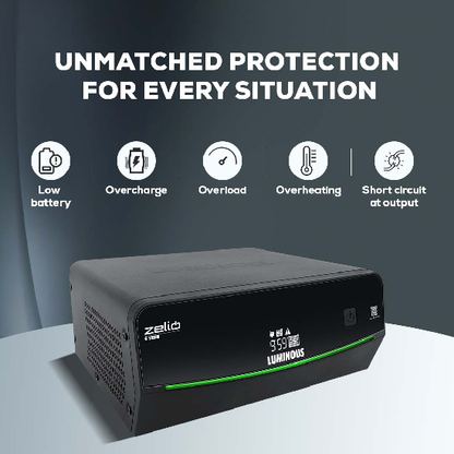 Luminous Pure Sine Wave Inverter Zelio S 1250 1100VA/12V