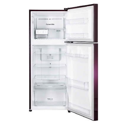 LG 240L Double Door Refrigerator Red Water Lily, 2 Star