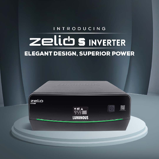 Luminous Zelio S 1550 1400VA/12V Pure Sine Wave Inverter