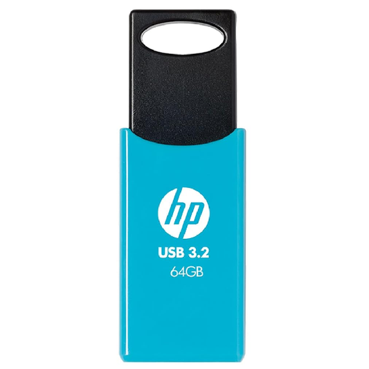 HP 712w 64GB USB 3.2 Flash Drive- Blue