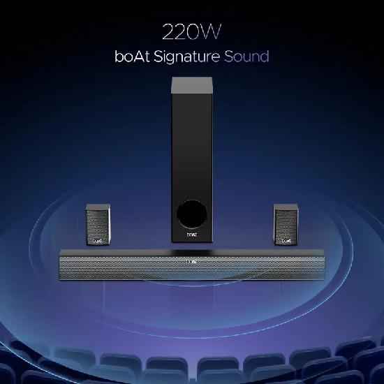 boAt Aavante Bar 2400 Pro w/ EQ Model 220 W Bluetooth Soundbar