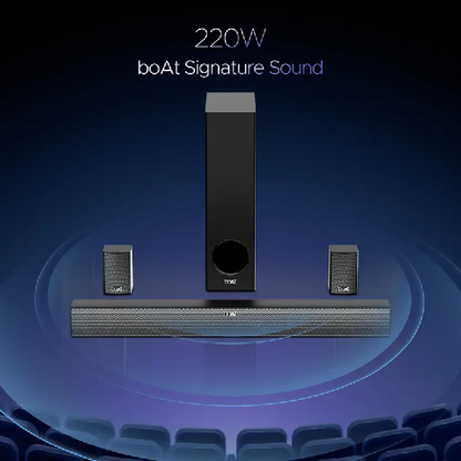 boAt Aavante Bar 2400 Pro w/ EQ Model 220 W Bluetooth Soundbar