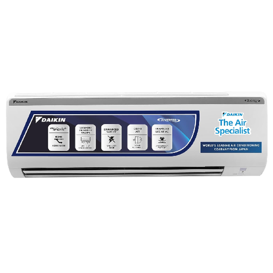Daikin 1.5 Ton 3 Star Inverter Split AC FTKY50UV, White