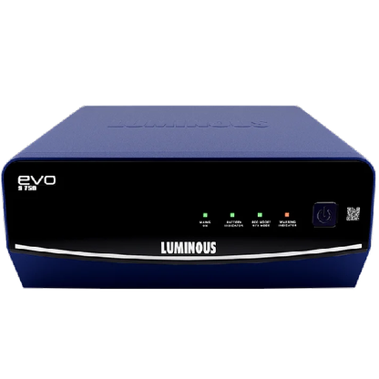 Luminous EVO S 750 Inverter, 650 VA, LED 650VA/12V Sine Wave