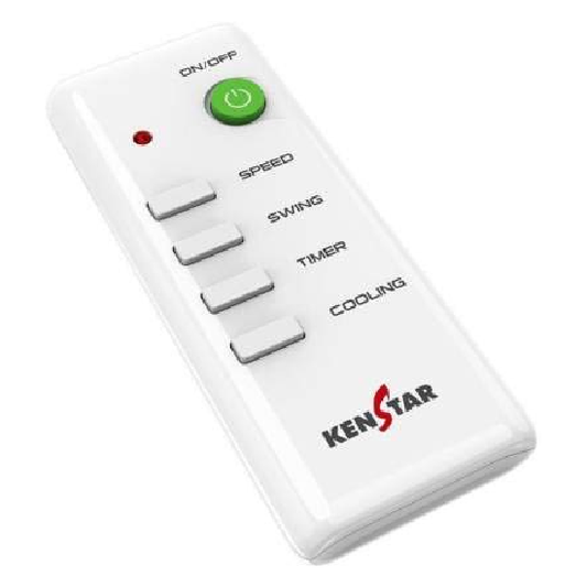 Kenstar Hercules 80 L Remote Desert Air Cooler Honeycomb Pad (White)