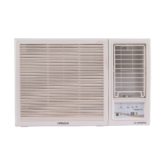 Hitachi 1.5 Ton Class 5 Star Window Inverter AC RAW518HHEO, White