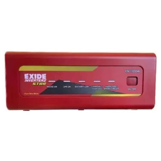 EXIDE Star 1125VA SINE Wave Inverter 42 Months Warranty