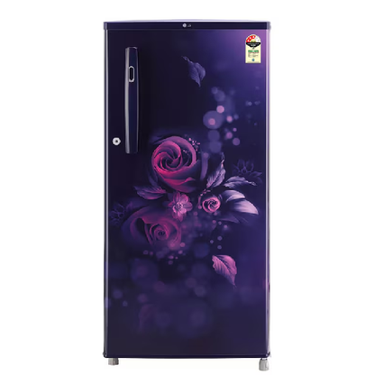 LG 185L, 3 Star, Blue Euphoria Finish Single Door Refrigerator