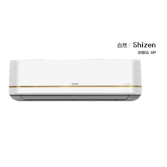 1.5 Ton Hitachi Air Condition RSQG318HGXA Shizen 3100S HP, 3 Star