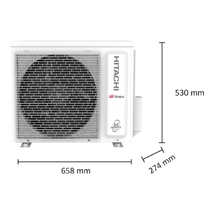 Hitachi 1 Ton 3 Star ice Clean Xpandable Plus Inverter Split AC