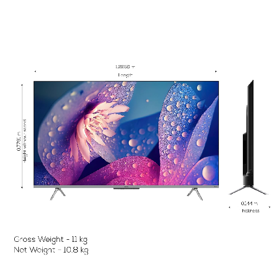 Haier 139 cm (55 inches) UHD -Smart Google TV