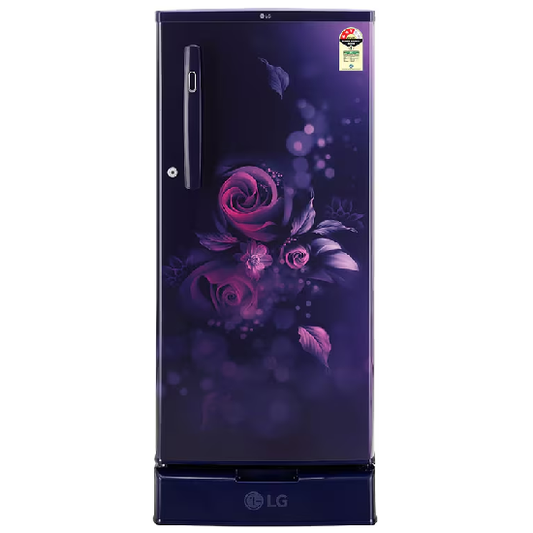 LG 185L, 3 Star Direct Cool Single Door Refrigerator