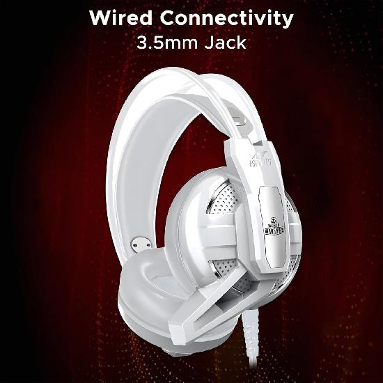 Ant Esports H520W Lightweight Gaming Over Ear Wired Headphones