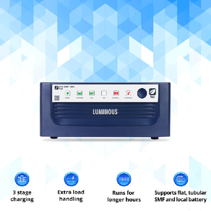 Luminous Eco Watt Neo 700 Square Wave Inverter 600VA/504W