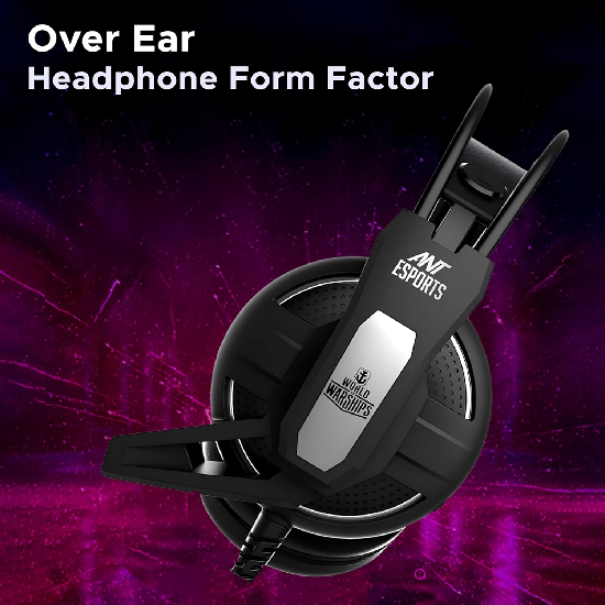Ant Esports H520W Lightweight Gaming Over Ear Wired Headphones