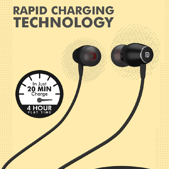 Portronics Harmonics 230 Wireless Sports Bluetooth Headset