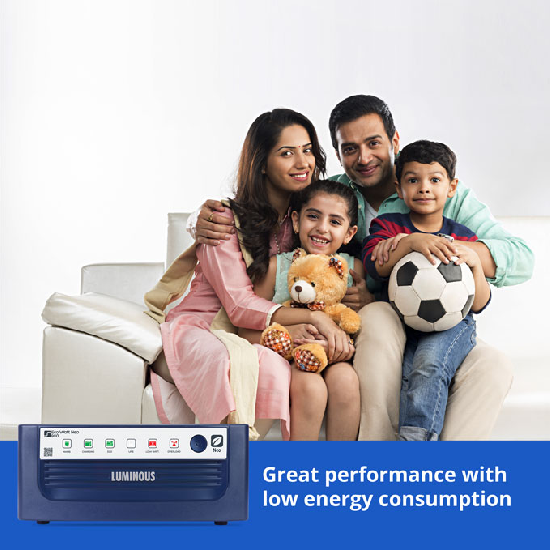 Luminous Eco Watt Neo 900 Square Wave Inverter 800 VA 672W