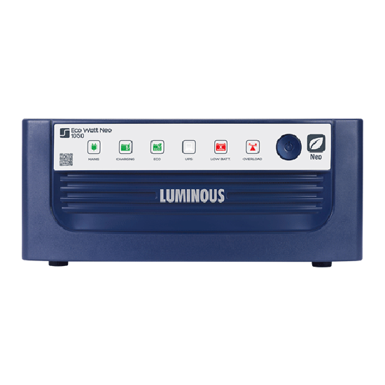 Luminous Eco Watt Neo 1050 900 VA/756W Square Wave Inverter