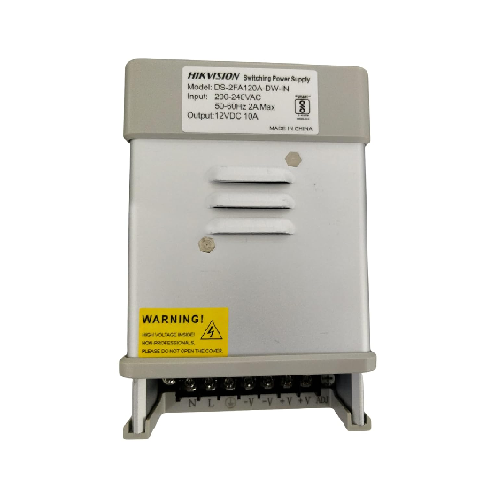 HIKVISION 8 Channel 12V 10A Switch Power Supply CCTV/SMPS