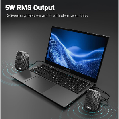 ZEBRONICS Fame, 2.0 USB Computer Speakers, 5 Watts