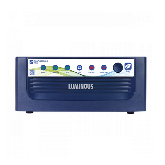 Luminous UPS Sine Eco Volt Neo 750 Inverter Battery Powered