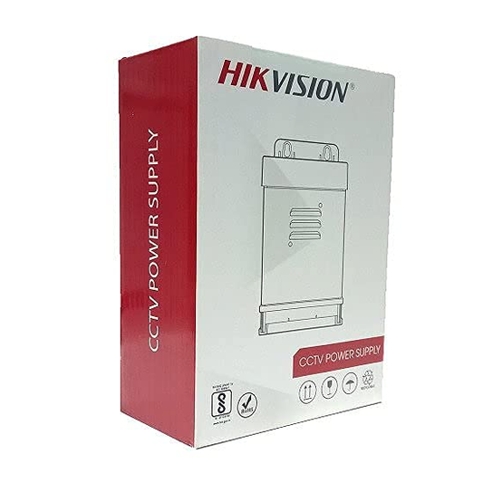 HIKVISION 8 Channel 12V 10A Switch Power Supply CCTV/SMPS