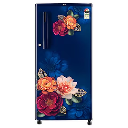 LG 185L, 3 Star, Blue Klase Finish Single Door Refrigerator