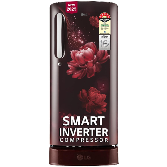 LG 185 L, 5 Star, Smart Inverter Single Door Refrigerator