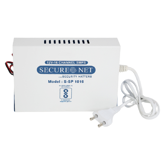 SECURENET S-SP1016 12V-16CH SMPS