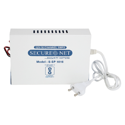 SECURENET S-SP1016 12V-16CH SMPS
