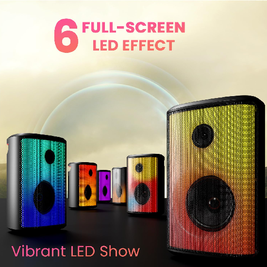 Portronics Dash 8 60W Bluetooth Party Speaker with Bass Boost Technology