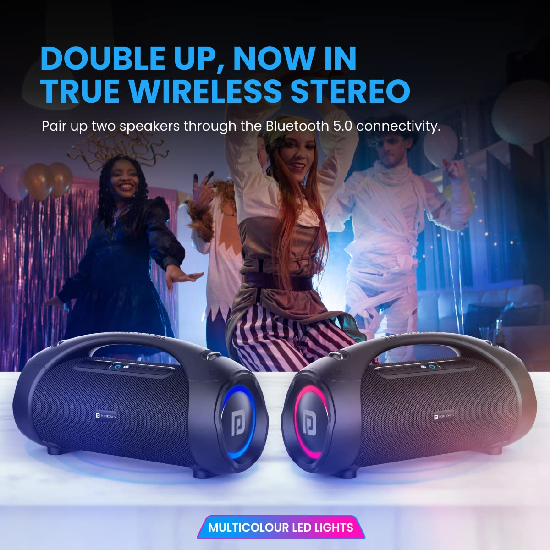 Portronics Dash 12 60W Wireless Bluetooth Party Speaker