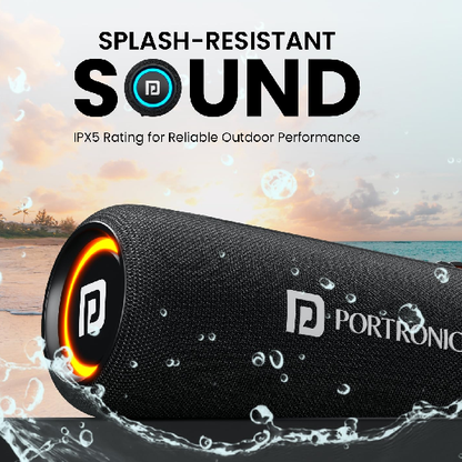 Portronics Resound 2 15W HD Sound Portable Wireless Bluetooth Speaker