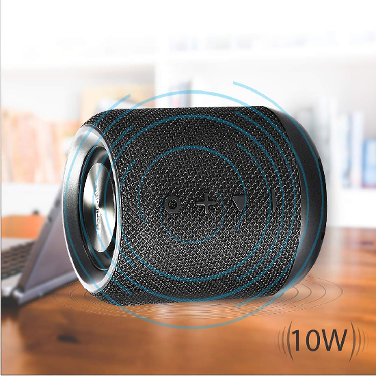 Portronics SoundDrum 10W Portable Bluetooth Stereo Speaker