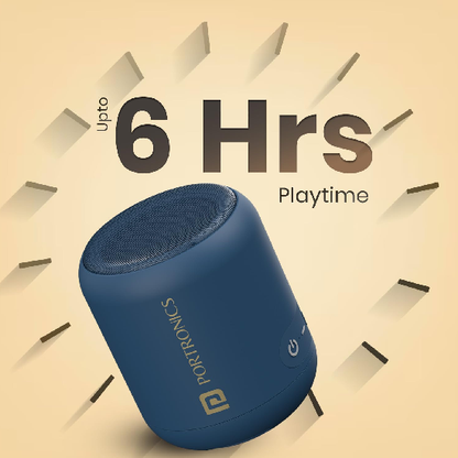 Portronics SoundDrum 1 12W TWS Portable Bluetooth Speaker