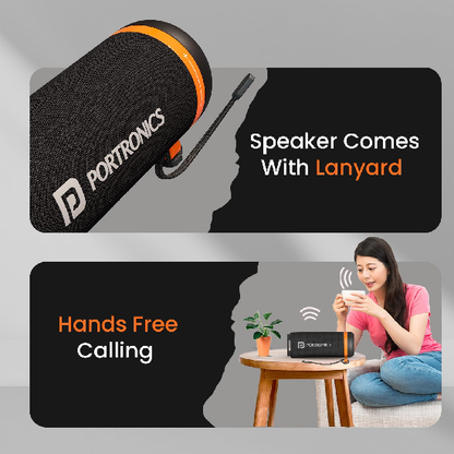 Portronics 15W Breeze 7 Wireless Bluetooth Speaker