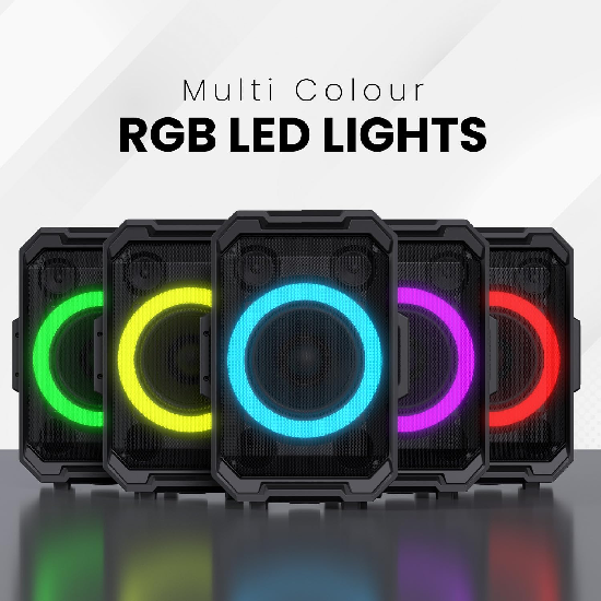 Portronics Iron Beats II 250W Wireless Bluetooth Party Speaker