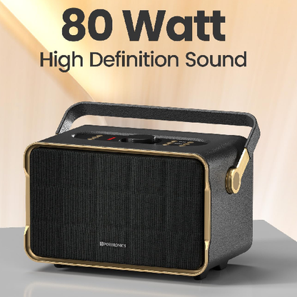 Portronics Harmony 80W Premium Portable HD Sound Speaker