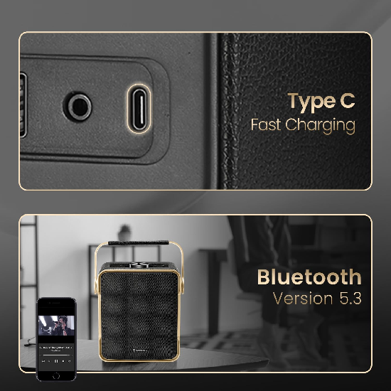 Portronics Harmony II 60W HD Sound Portable Bluetooth 5.3V Speaker