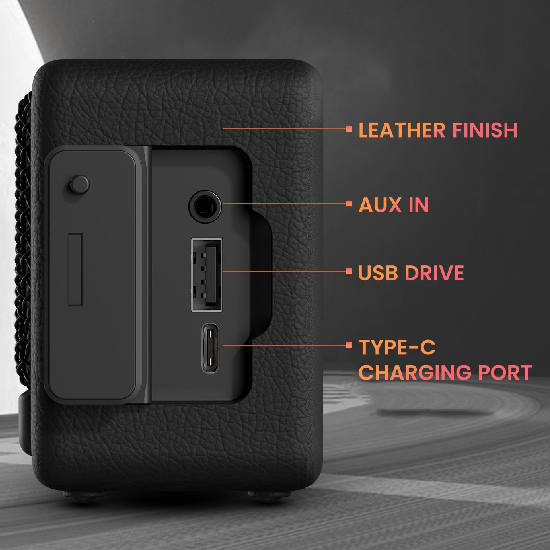 Portronics Harmony Mini 25W HD Premium Portable Bluetooth Speaker