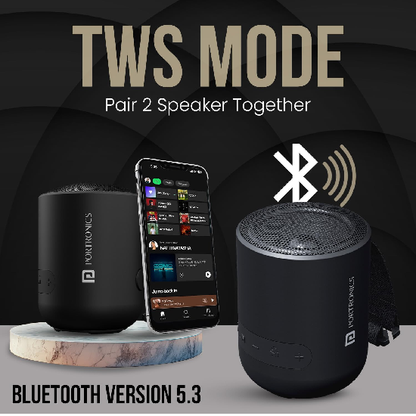 Portronics Soundpot 20W Wireless Bluetooth Portable Speaker