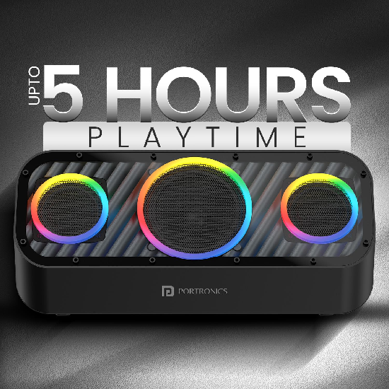 Portronics Microblast 60W HD Sound Portable Party Speaker