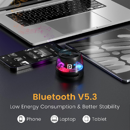 Portronics Nadya 6W Magnetic Bluetooth Speaker with MagSafe Mobile Stand