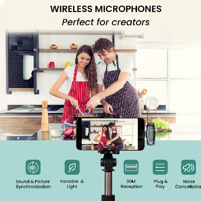 Portronics Dash 7 Omnidirectional Type C Wireless Microphone