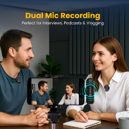 Portronics Vlogmate One India First Ai Powered Wireless Microphone