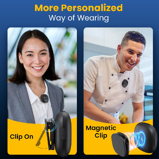 Portronics Vlogmate One India First Ai Powered Wireless Microphone