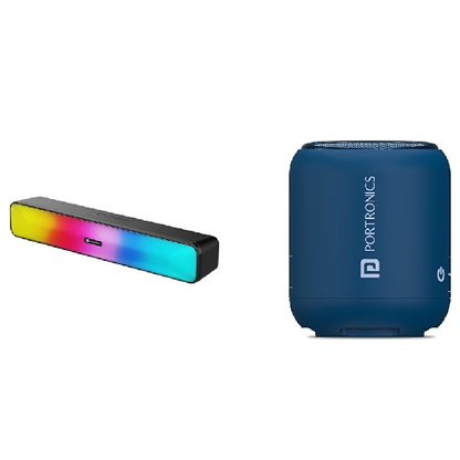 Portronics Radian 16W Bluetooth Stereo Soundbar