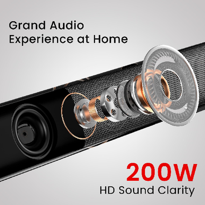 Portronics Pure Sound 105 | 200W Bluetooth Soundbar