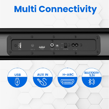 Portronics Pure Sound 106 | 120W Bluetooth Soundbar