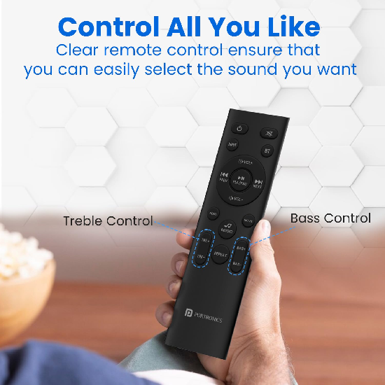 Portronics Pure Sound 106 | 120W Bluetooth Soundbar